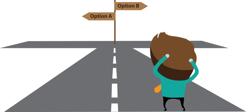 Making the choice of which way to proceed - SlyFox Web Design and Marketing